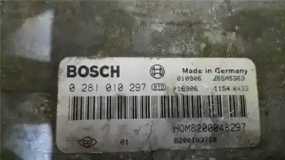 Pezzo di ricambio per auto di seconda mano centralina motore per renault laguna ii (bg0) 1.9 dci diesel riferimenti oem iam 0281010297  8200183768