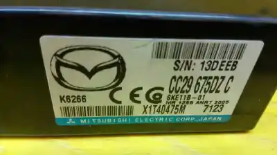 Recambio de automóvil de segunda mano de centralita inmovilizador para mazda 5 berl. (cr) 2.0 crtd sportive (105kw) referencias oem iam cc29675dzc  x1t40475m