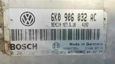 İkinci el araba yedek parçası ecu motor kontrol cihazi için seat ibiza (6k1) 1.4 oem iam referansları 6k0906032ac  0261207228