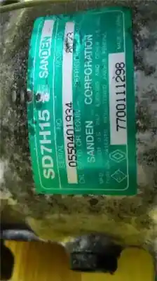 Pezzo di ricambio per auto di seconda mano compressore aria condizionata per renault espace /grand espace (je0) 2.2 dt rt espace riferimenti oem iam 7700111298  