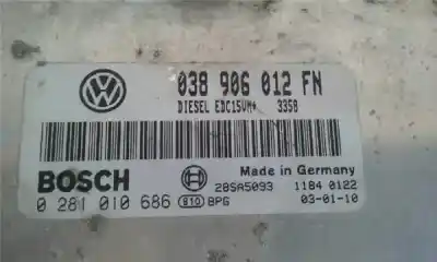 Second-hand car spare part ecu engine control for seat leon (1m1) 1.9 tdi oem iam references 0281010686  038906012fm