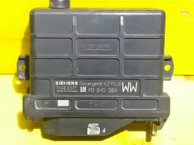 Peça sobressalente para automóvel em segunda mão centralina de motor uce por opel kadett e 1.6 referências oem iam 90340026