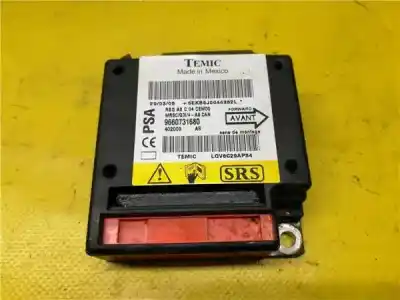 Pezzo di ricambio per auto di seconda mano centralina airbag per citroen c3 1.4 hdi cool riferimenti oem iam 9660731680