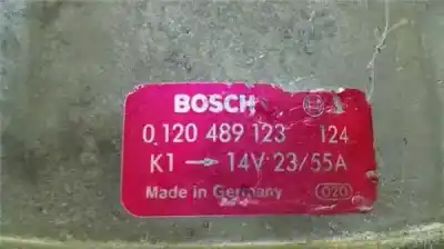 Second-hand car spare part alternator for opel kadett e 1.6 diesel oem iam references 0120489123