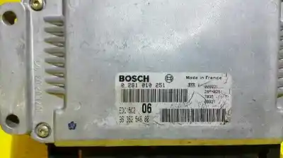 Pezzo di ricambio per auto di seconda mano CENTRALINA MOTORE per CITROEN XANTIA BERLINA  Riferimenti OEM IAM 0281010251 28FM0261 9636254880