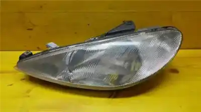 Second-hand car spare part Left Headlight for PEUGEOT 206 BERLINA 1.9 Diesel OEM IAM references 6204S7  