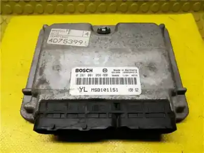 Peça sobressalente para automóvel em segunda mão centralina de motor uce por mg rover mg zr 2.0 td referências oem iam 0281001956