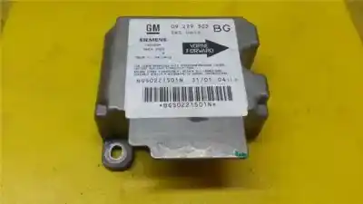 Peça sobressalente para automóvel em segunda mão centralina de airbag por opel zafira a 2.2 16v referências oem iam 09229303