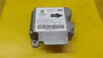 Second-hand car spare part airbag control unit for opel zafira a 2.0 dti oem iam references 09229303