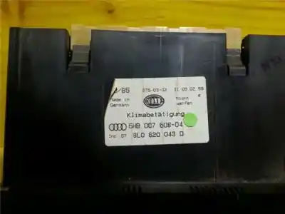 Автозапчасти б/у отопление / кондиционирование воздуха за audi a3 (8l) 1.8 ambiente ссылки oem iam 8l0820043d  5hb007608004