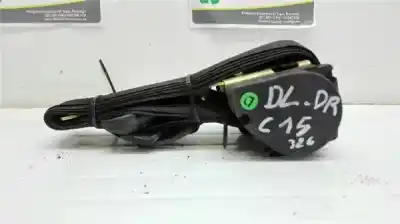Pezzo di ricambio per auto di seconda mano CINTURA DI SICUREZZA ANTERIORE DESTRA per CITROEN C15 FURGONETA/MONOVOLUMEN (VD_)  Riferimenti OEM IAM 96097928  