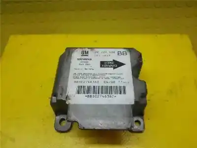 Peça sobressalente para automóvel em segunda mão centralina de airbag por opel corsa b 1.2 16v cat (x 12 xe / lw4) referências oem iam 09229038