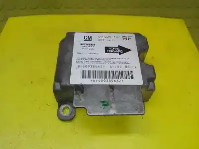 Piesă de schimb auto la mâna a doua UNITATE DE CONTROL AIRBAG pentru OPEL ASTRA G BERLINA  Referințe OEM IAM BFS09385632  09229302