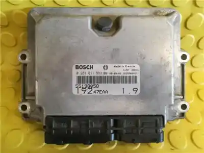 Piesă de schimb auto la mâna a doua unitate de control motor ecu pentru fiat stilo (192) 1.9 jtd / 1.9 jtd 115 active referințe oem iam 0281011553