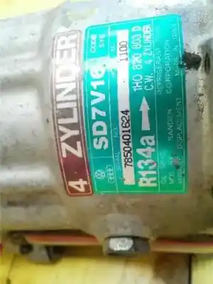 Peça sobressalente para automóvel em segunda mão compressor de ar condicionado a/a a/c por volkswagen passat berlina 1.9 tdi referências oem iam 7850401624