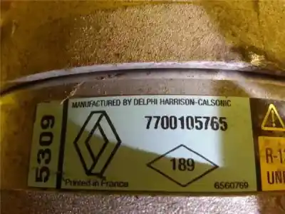 Second-hand car spare part air conditioning compressor for renault scenic i (ja...) 1.9 d rt [1.9 ltr. - 72 kw dti diesel cat] oem iam references 7700105765  