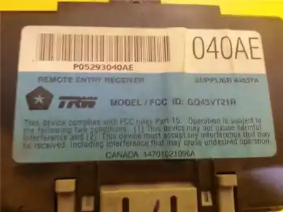 Second-hand car spare part electronic module for chrysler neon (pl) 2.0 16v oem iam references p05293040ae  g043vt21r