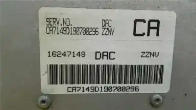 Second-hand car spare part ecu engine control for daewoo lanos 1.5 g a15sms-g oem iam references 16247149  ca7149d190700296