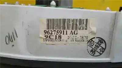 Peça sobressalente para automóvel em segunda mão quadrante por daewoo lanos 1.5 g a15sms-g referências oem iam 96275911ag  