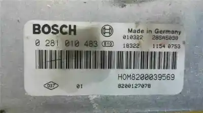 Автозапчасти б/у блок управления двигателем за renault scenic rx4 (ja0) 1.9 dci salomon ссылки oem iam 0281010483  28sa5098
