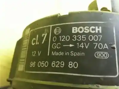 Gebrauchtes Autoersatzteil lichtmaschine zum peugeot 106 (s2) 1.1 oem-iam-referenzen 0120335007  9605062980