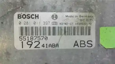 Second-hand car spare part ecu engine control for fiat stilo (192) 1.9 jtd 80 active oem iam references 0281011397  55187570