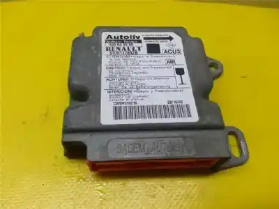 Second-hand car spare part airbag control unit for renault scenic (ja..) 1.9 dci century oem iam references 8200117652b