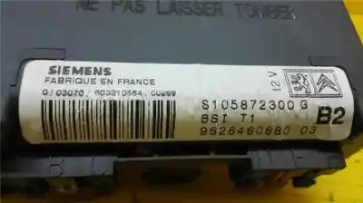 Pièce détachée automobile d'occasion unité de commande bsi pour peugeot 206 berlina 1.9 diesel références oem iam s105872300g  9626460880