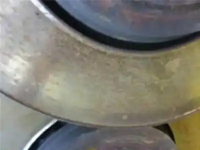 Peça sobressalente para automóvel em segunda mão disco de travão dianteiro por renault kangoo 1.5 dci diesel referências oem iam ebc104295  