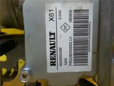 Second-hand car spare part steering column for renault kangoo 1.5 dci diesel oem iam references 8200932439  