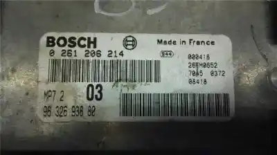 Second-hand car spare part ecu engine control for citroen ax 1.4 oem iam references 0261206214  9632693880