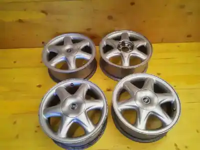 Pezzo di ricambio per auto di seconda mano set di cerchione in lega per fiat marea weekend (185) 1.9 jtd cat riferimenti oem iam 15p  