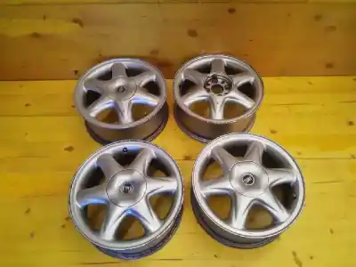 Pezzo di ricambio per auto di seconda mano set di cerchione in lega per fiat marea weekend (185) 1.9 jtd cat riferimenti oem iam 15p  