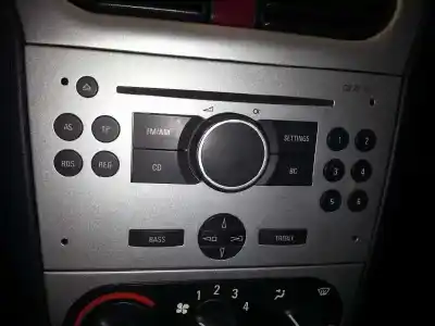 Piesă de schimb auto la mâna a doua sistem audio / cd radio casetofon pentru opel corsa c blue line referințe oem iam 