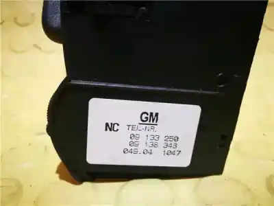 Peça sobressalente para automóvel em segunda mão comutador de luzes por opel zafira a 2.0 dti referências oem iam 09133250  09138348