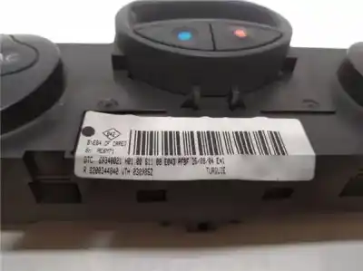 Second-hand car spare part heating / air conditioning control panel for renault megane ii sedán (lm0/1_) 1.9 dci oem iam references 8200344840  69340021h01