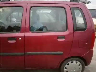 Second-hand car spare part rear left door for opel agila 1.2 16v twinport oem iam references 93181641