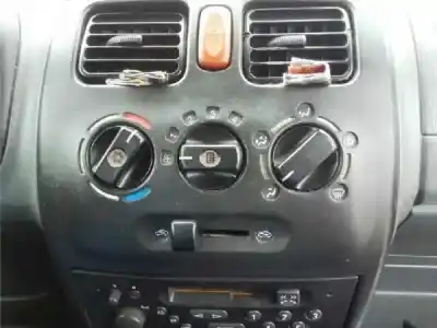 Second-hand car spare part heating / air conditioning control panel for opel agila 1.2 16v twinport oem iam references 09195239