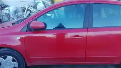 Peça sobressalente para automóvel em segunda mão porta da frente esquerda por nissan note (e11e) 1.5 dci turbodiesel cat referências oem iam h01019u0m0