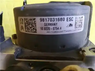 Second-hand car spare part abs for citroen c-elysée 1.2 12v vti oem iam references 9817031680  10022007544