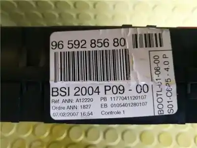 Piesă de schimb auto la mâna a doua unitatea de control bsi pentru citroen c4 coupe 1.6 16v hdi fap referințe oem iam 9659285680  a12220