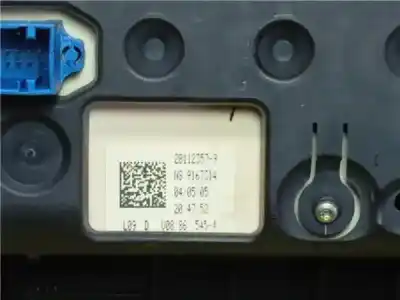 Peça sobressalente para automóvel em segunda mão quadrante por citroen c4 berlina 2.0 hdi cat (rhr / dw10bted4) referências oem iam 281123579