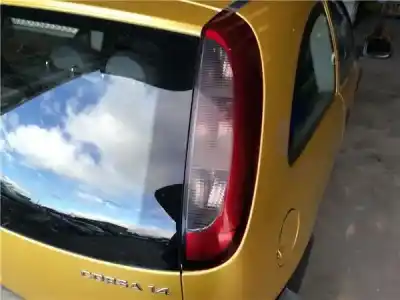 Pezzo di ricambio per auto di seconda mano luci posteriori destra per opel corsa b 1.4 si riferimenti oem iam 09114336