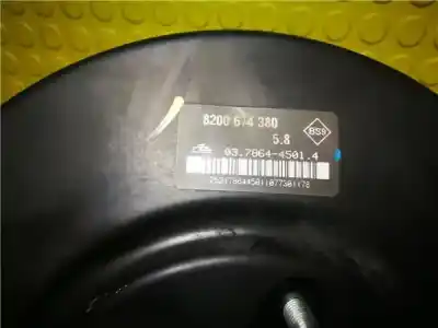 Peça sobressalente para automóvel em segunda mão servo freio por renault grand modus 1.5 dci diesel cat referências oem iam 8200674380  03786445014