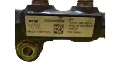 Peça sobressalente para automóvel em segunda mão régua / rampa de injetores por citroen c4 coupe 1.6 16v hdi fap referências oem iam 705008933