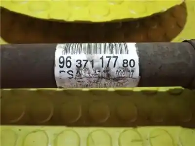 Peça sobressalente para automóvel em segunda mão transmissão dianteira esquerda por citroen c4 coupe 1.6 16v hdi fap referências oem iam 9637117780