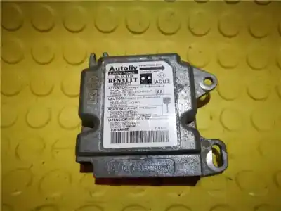 Peça sobressalente para automóvel em segunda mão centralina de airbag por renault kangoo (f/kc0) 1.5 dci diesel referências oem iam 604649100