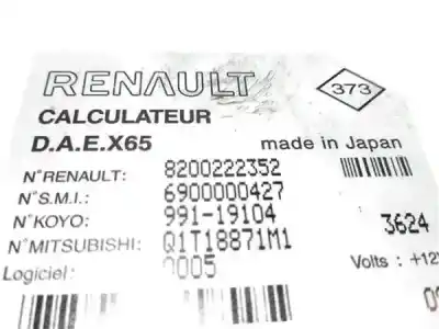 Second-hand car spare part electronic module for renault clio ii (bb_/cb_) 1.5 dci (b/cb07) oem iam references 8200222352  6900000427