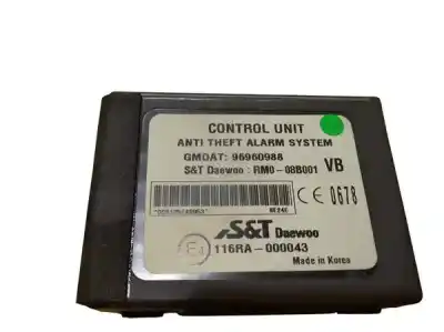 Peça sobressalente para automóvel em segunda mão módulo eletrônico por chevrolet epica 2.0 d referências oem iam 96960988