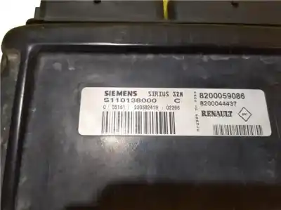Second-hand car spare part ecu engine control for renault megane i scenic (ja0) 1.6 oem iam references 8200059086  8200044437